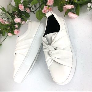 Rebecca Minkoff white slip on shoes size 6M (Stan)